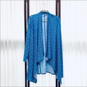 Lands End Waterfall Cardigan